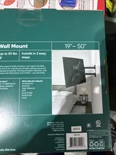 Tv Wall Mount. Hang Onn Full Motion TV Wall Mount 19"-50" TVs Up to 77 lbs