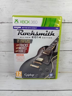 Rocksmith 2014 (Microsoft Xbox 360 2014) Videospiel. Mit unbenutzten Bundaufklebern