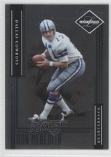2006 Leaf Limited 276/799 Don Meredith #121 0a1