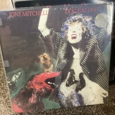 Joni Mitchell - Dog Eat Dog LP - 1985 - Geffen GHS 24074 - SEALED