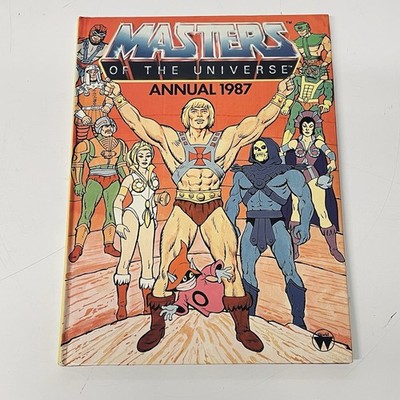 Masters Of The Universe Annual 1987 Vintage Action Comic Book Unclipped Retro