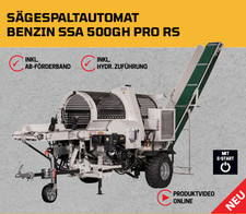 Lumag Benzin Sägespaltautomat SSA500GH PRO RS Holzspalter 🔥