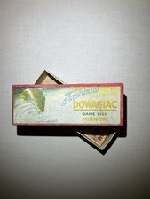 Vintage Heddon Dowagiac Box Marked 1500 Fishing Lure Box Bait antique tackle
