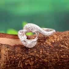 Semi Mount Ring Stone Setting Size 9X7 MM Oval Shape Women Engagement Ring