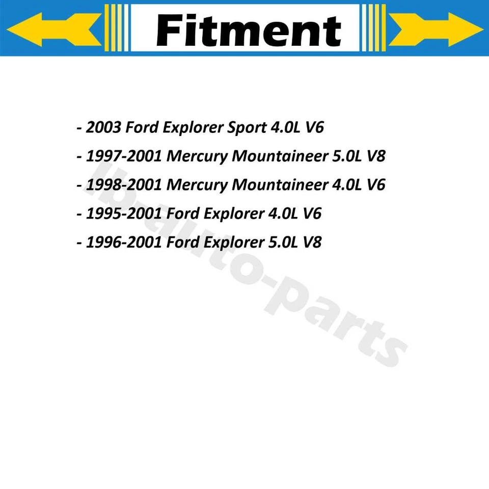 Kit de resistencia de motor soplador HVAC trasero 1x para Ford Explorer Sport 2003 Dorman Foto 2 de 4