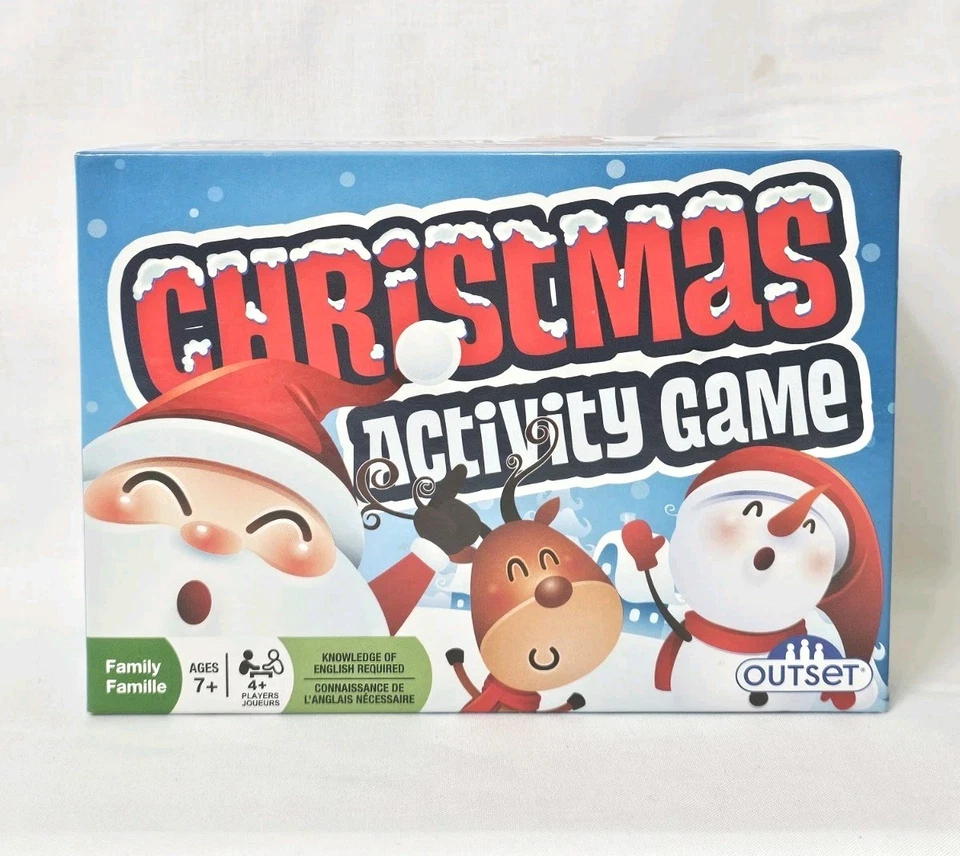 Christmas Activity Game Outset Holiday Fun Describe Draw Find Hum List Move It - Image 4 of 4