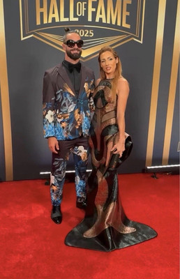 WWE Hall of Fame 2025 Red Carpet Photo, Wrestling Event Collectible