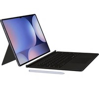Samsung Galaxy Tab S10+ & S9+ Black AI Book Cover Slim Keyboard Case -M1427