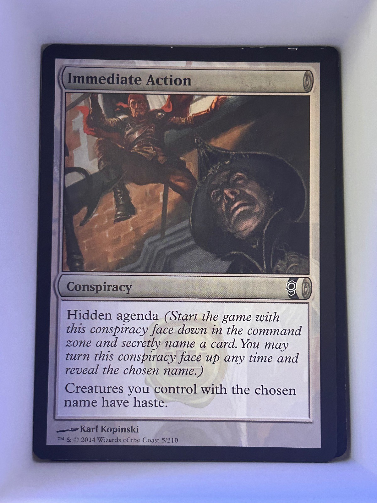 Immediate Action 5 Common Conspiracy Magic: The Gathering Near Mint
