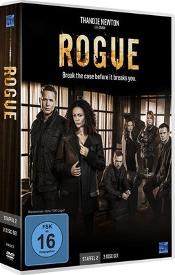 Rogue - Break the case before it breaks you - Staffel 2 [3 DVD's] NEU/OVP