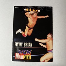 1995 CARDZ WCW Main Event Brian Pillman Flyin' Brian #22 EX
