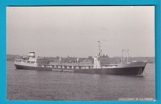 Original PC Size Real Photo Saguenay Terminal M.V. SUNBREEZE Canada