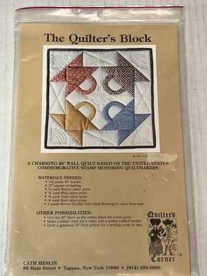 The Quilter's Block 24 Inch Wall Quilt Patterns