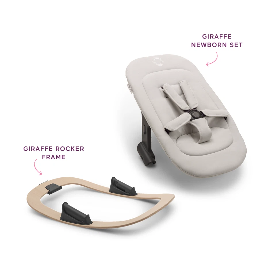 Polar Blanco - Bugaboo Jirafa Baby Rocker |17 Foto 2 de 2