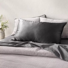 Solid Silk Pillowcase - Casaluna