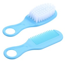 Infant Baby Brush And Comb Massage Kit For Newborn Hair Care Pp Tpe
