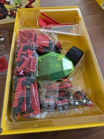 LEGO Space M-TRON 6989 Mega Core Magnetizer Box, Instruction Manual Plastic Inlay 1990