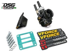 Kit Pacco Lamellare AM6 VForce3 Replica + Carburatore PHBG 21 DS Black