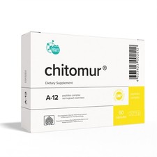 Chitomur A-12 Khavinson Natural Bladder Peptide Bioregulator 60 Capsules