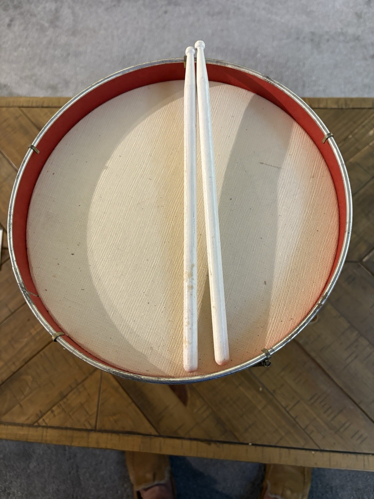 Automatic Player Drum Emenee Musical Toy #701 Vintage Childrens