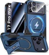 for Iphone 17 Pro Max Case with Privacy Tempered Glass Screen Protector  Camera