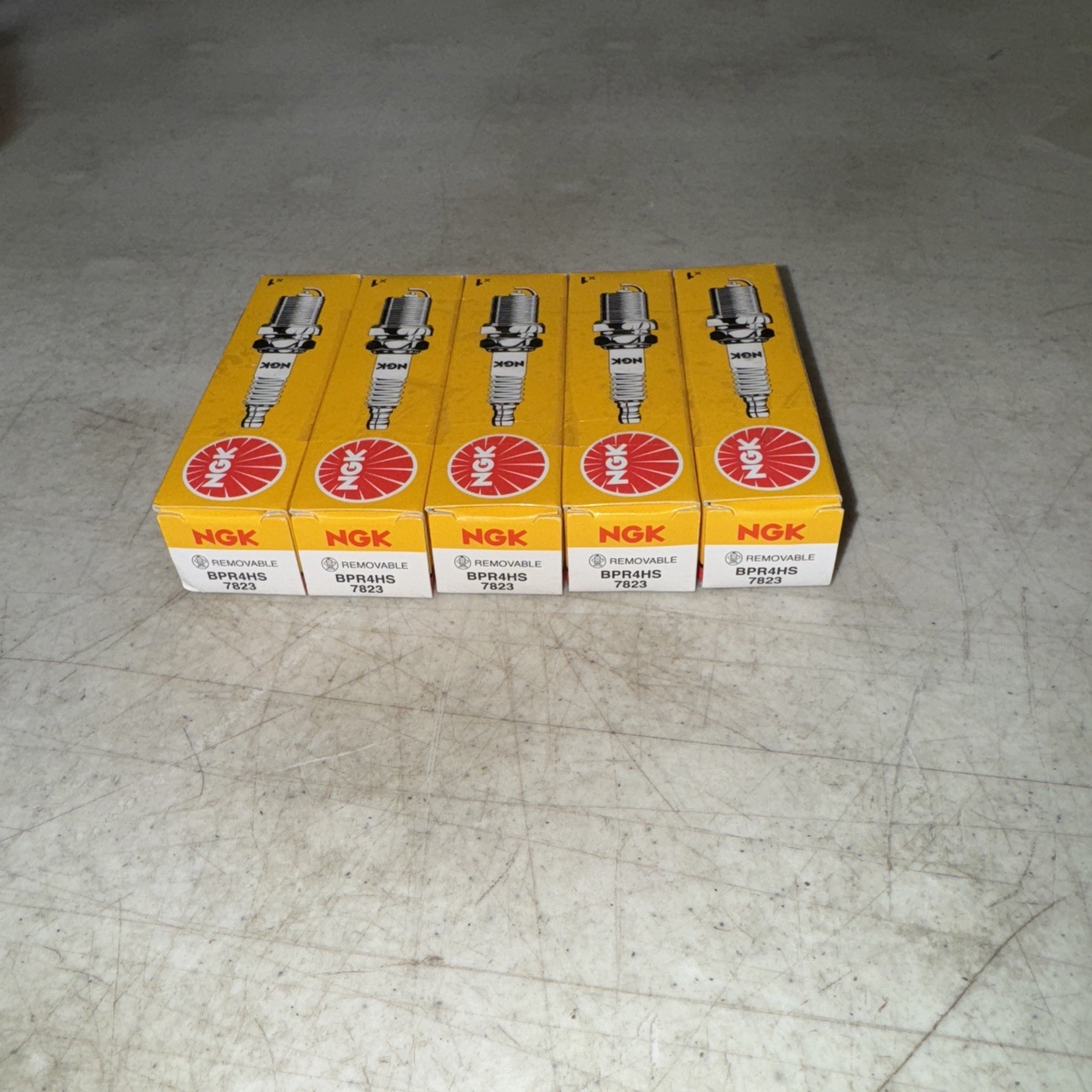 NGK 7823 Spark Plugs BPR4HS - 5 Pack