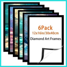Diamond Art Frame 12x16 Inch - Diamond Painting Frames 30x40 cm Painting Suit...