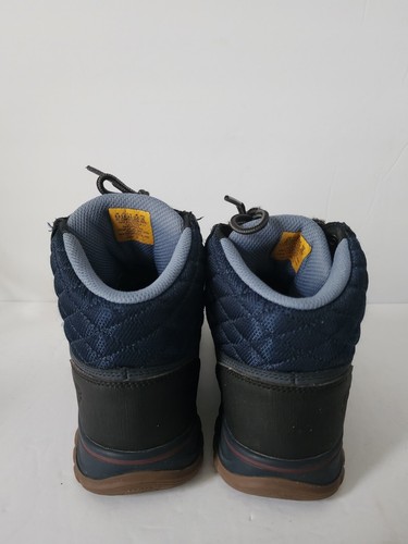 SKECHERS WORK WOMENS BOOT US 6.5 MCCOLL NAVY BLUE BLACK 108004 EH COMP TOE - Picture 8 of 14
