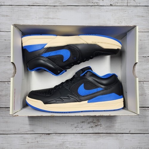 NIKE Women Jordan Stadium 90 Black Varsity Royal FB2269 041 - Sz 12(Men 10.5)