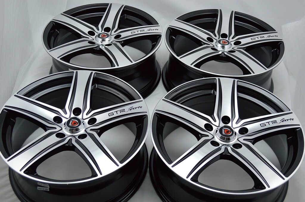 Information Rims Group 17x7 DDR ZK02 Black/Polished 17