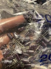 10PCS Nichicon PW 100UF 25V 6.3 11.5mm 105 C Hi-End electrolytic Capacitors