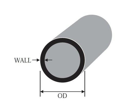 Aluminium Round Tube 38mm 40mm 41mm 44mm 48mm 50mm 57mm diameters / many lengths