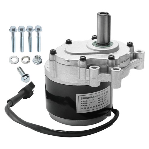 Motor para silla de ruedas 250 W 24 V motor de engranaje cepillado de CC 120 RPM para bicicleta scooter de movilidad - Imagen 1 de 10