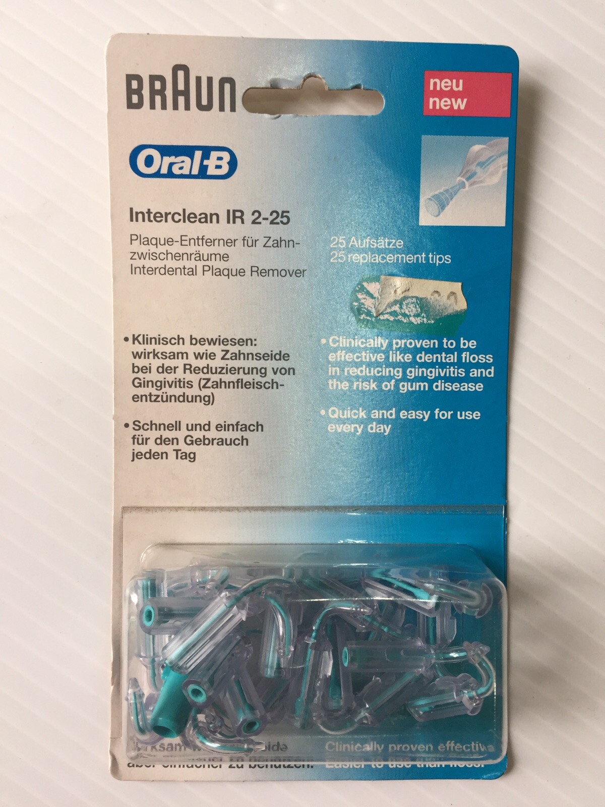Oral-b interclean ir 2-25 + 25 replacements (4210201137849)
