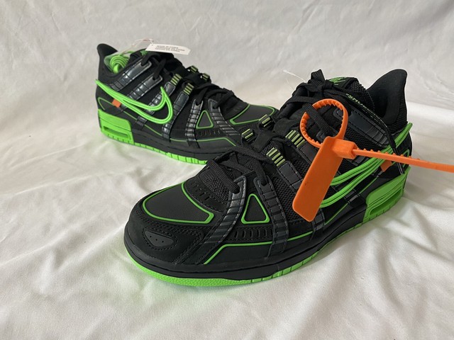 Size 9.5 - Nike Air Rubber Dunk x Off-White Green Strike 2020 for sale online | eBay