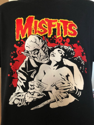 Misfits Band Nosferatu Vintage Fiend Cotton Black Men S-5XL T-shirt