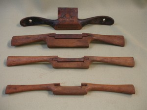 Vintage Woodworking Tools Spoke Shave Routers Set of 4 eBay