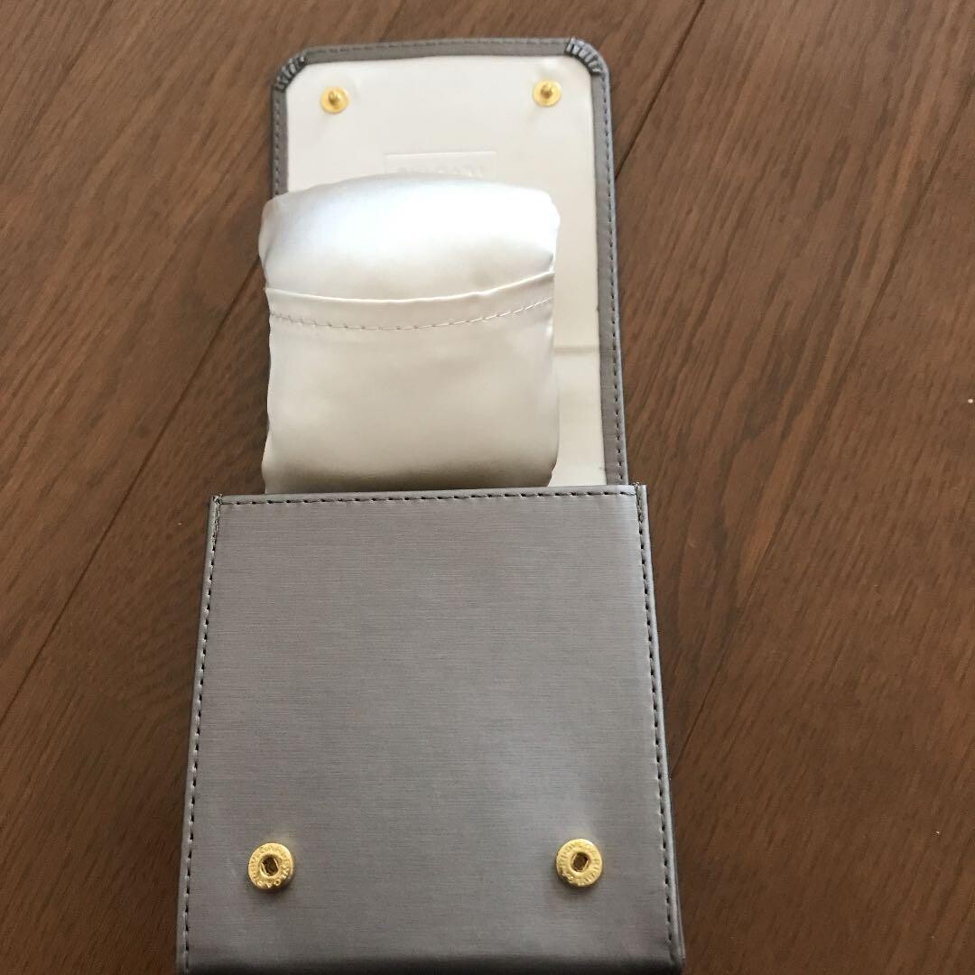 Bvlgari Wrist Watch Travel Pouch Case with Pillow Gray Unused | eBay