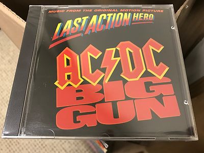 AC/DC BIG GUN CD SINGLE COL CSK 5185 DJ PROMO | eBay