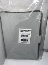 Brenthaven Edge iPad Air 2 case Light Gray BX2 Item 2570 9.5" NEW