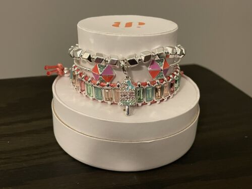 Bomb Party Bracelet Stack Golden Holiday Set of Four NIB