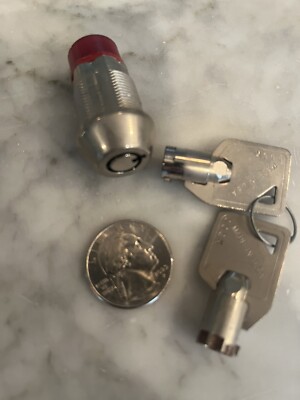 C&K Y Series Key Lock Switch 4A 125 VAC Keylock Cylinder