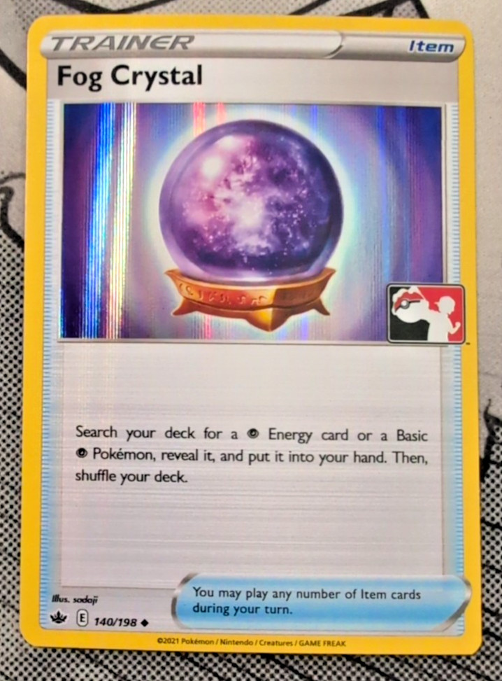 Fog Crystal 140/198 Holo Pokemon Play! Prize Pack Series 1/2