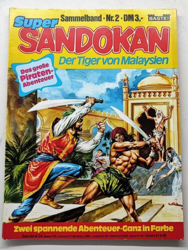 Sandokan - Der Tiger von Malaysien | Sammelband Nr. 2 | Bastei | SUPER ZUSTAND - Bild 1 von 3