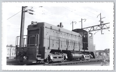 Eisenbahn Foto - Leselinien #14 Weichenlok 60er Jahre Vintage Bahnhof