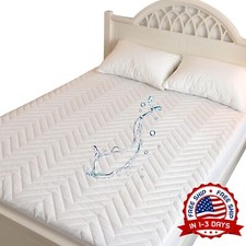 Protector de colch n de , almohadilla de colch n Impermeable Twin XL size NEW US