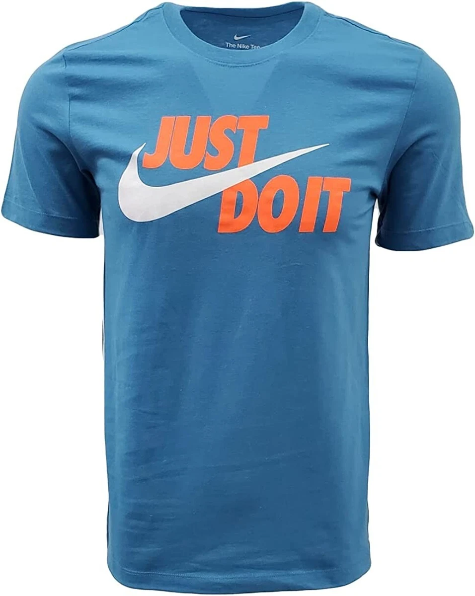 Nike orange clearance and blue shirt