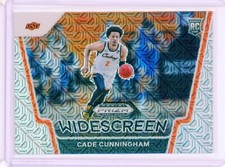 2021-22 Panini Prizm Draft CADE CUNNINGHAM Widescreen MOJO RC Rookie 14/25