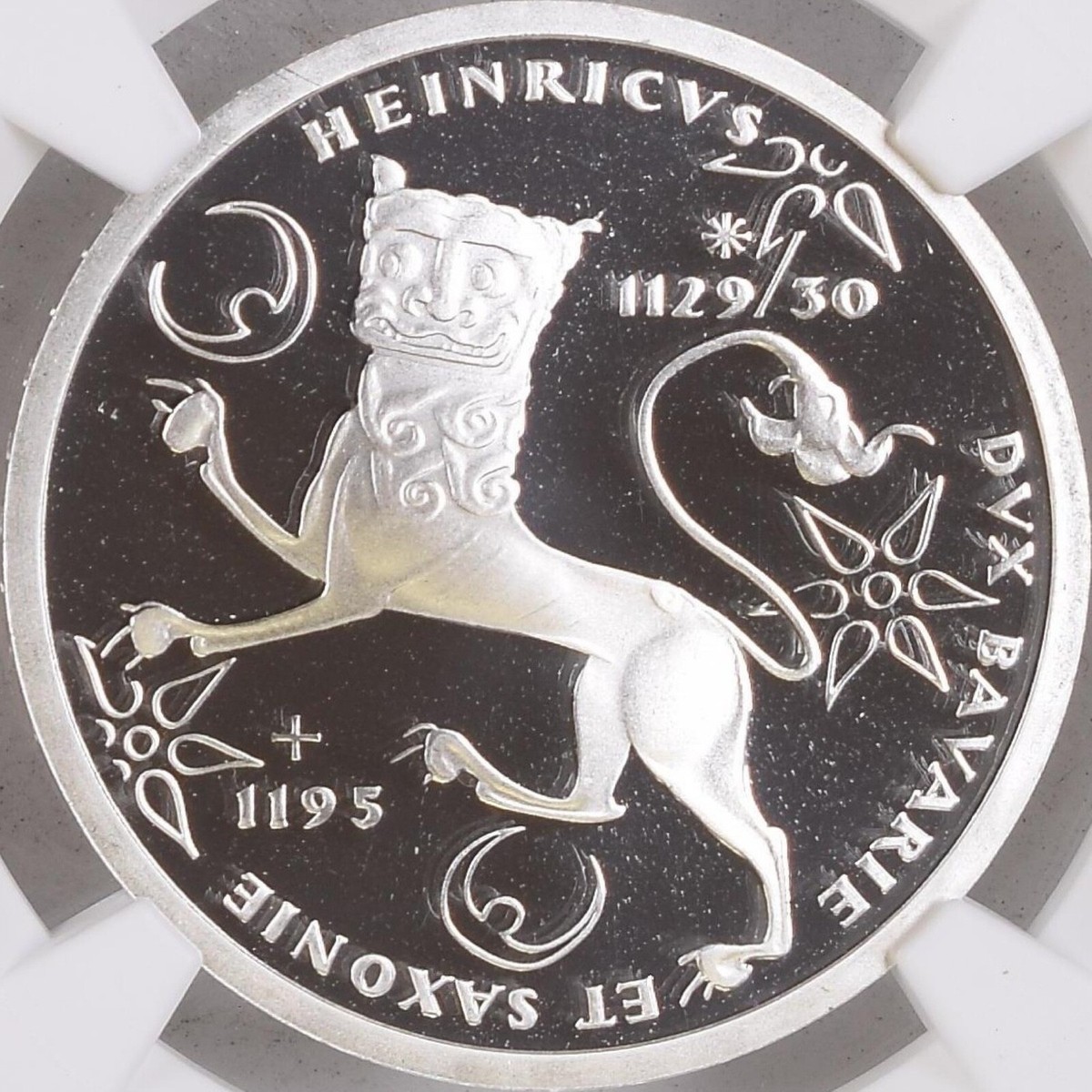 GERMANY. 1995, 10 Mark, Silver - NGC PF69 - Top Pop 🥇 Henry