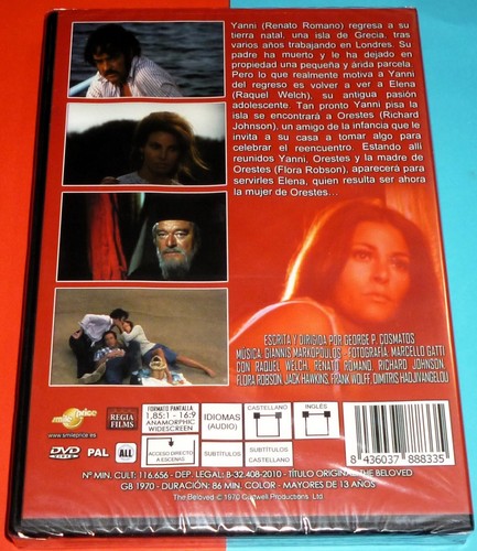 LA AMANTE / THE BELOVED - Restless , Raquel Welch (DVD) English Español - Precin - Imagen 2 de 2